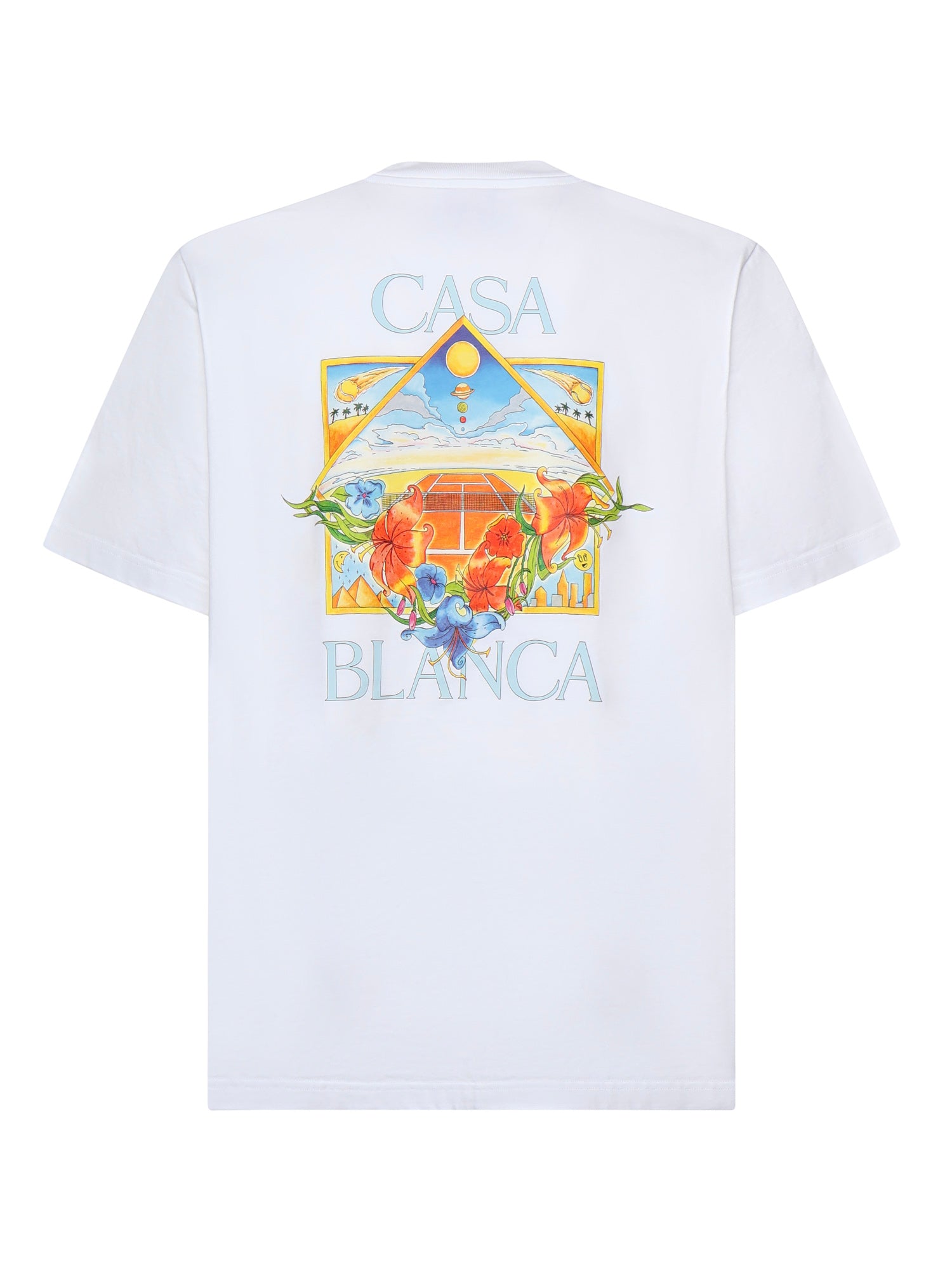 T-shirt in cotone con logo MSS26JTS001 13 CASABLANCA 
