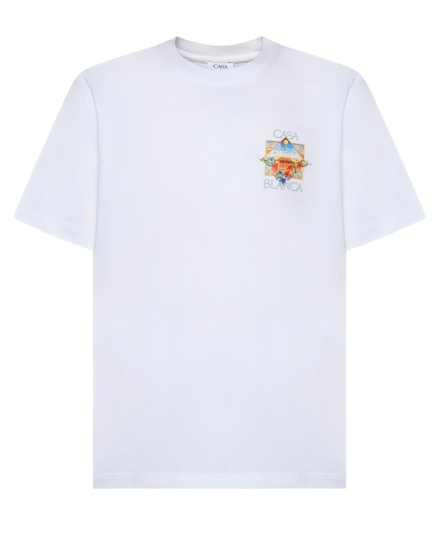 T-shirt in cotone con logo MSS26JTS001 13 CASABLANCA 