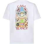 T-shirt in cotone con logo MSS26JTS001 15 CASABLANCA 