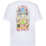 T-shirt in cotone con logo MSS26JTS001 15 CASABLANCA 
