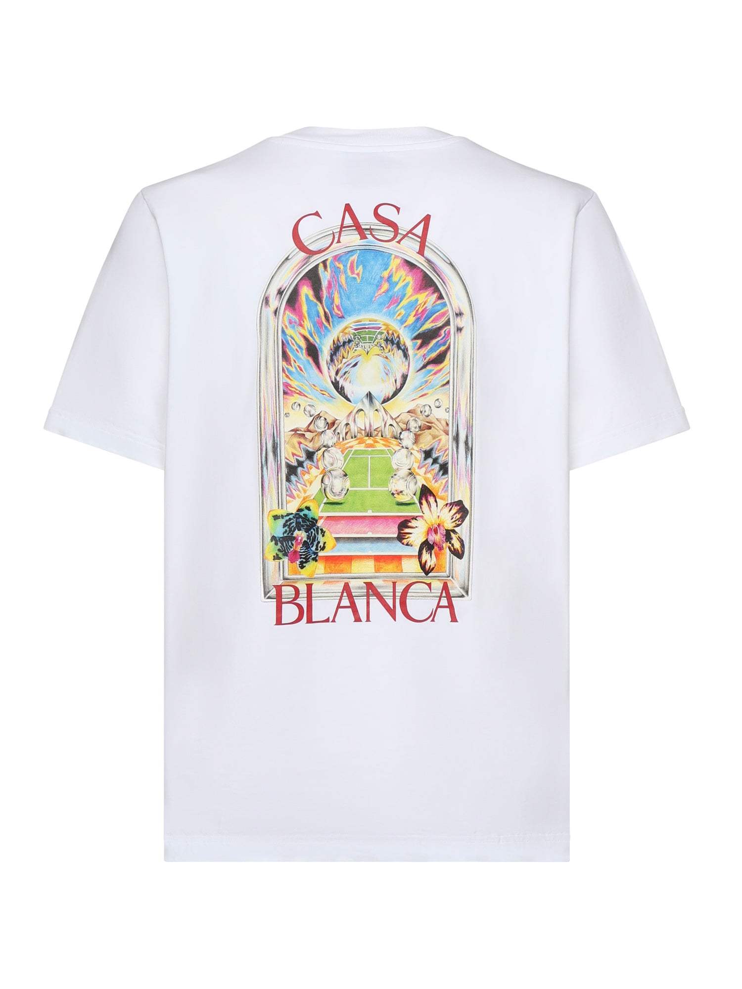 T-shirt in cotone con logo MSS26JTS001 15 CASABLANCA 