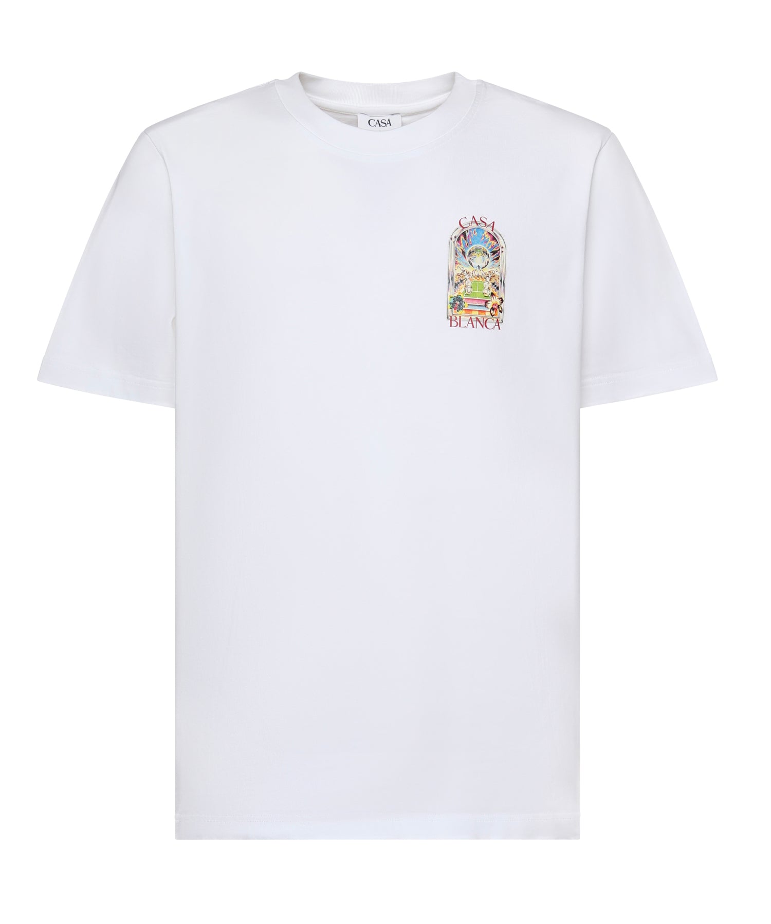 T-shirt in cotone con logo MSS26JTS001 15 CASABLANCA 