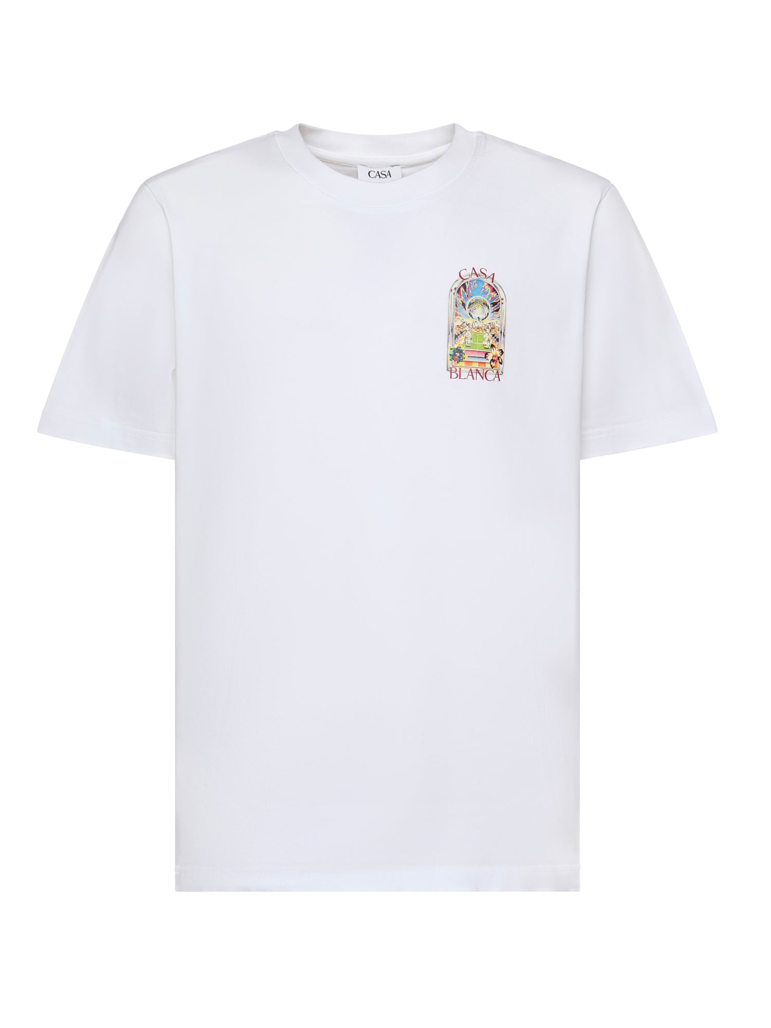 T-shirt in cotone con logo MSS26JTS001 15 CASABLANCA 