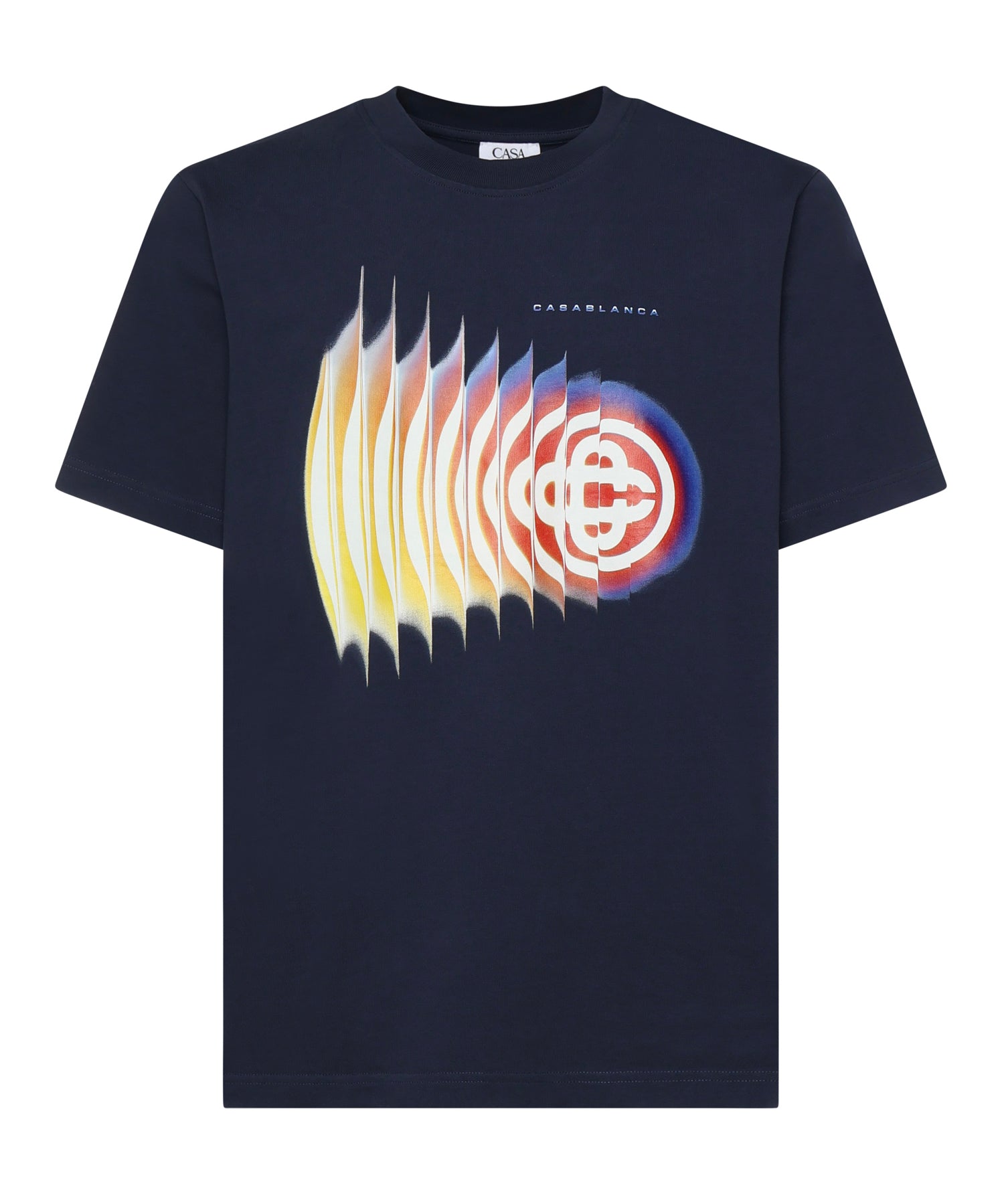 T-shirt in cotone con stampa MSS26JTS001 16 CASABLANCA 