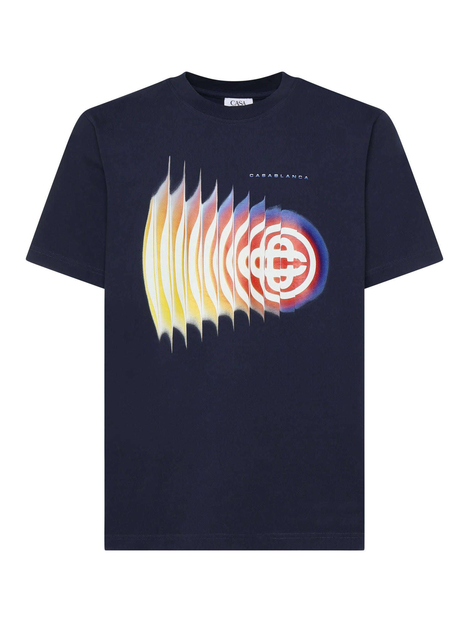 T-shirt in cotone con stampa MSS26JTS001 16 CASABLANCA 