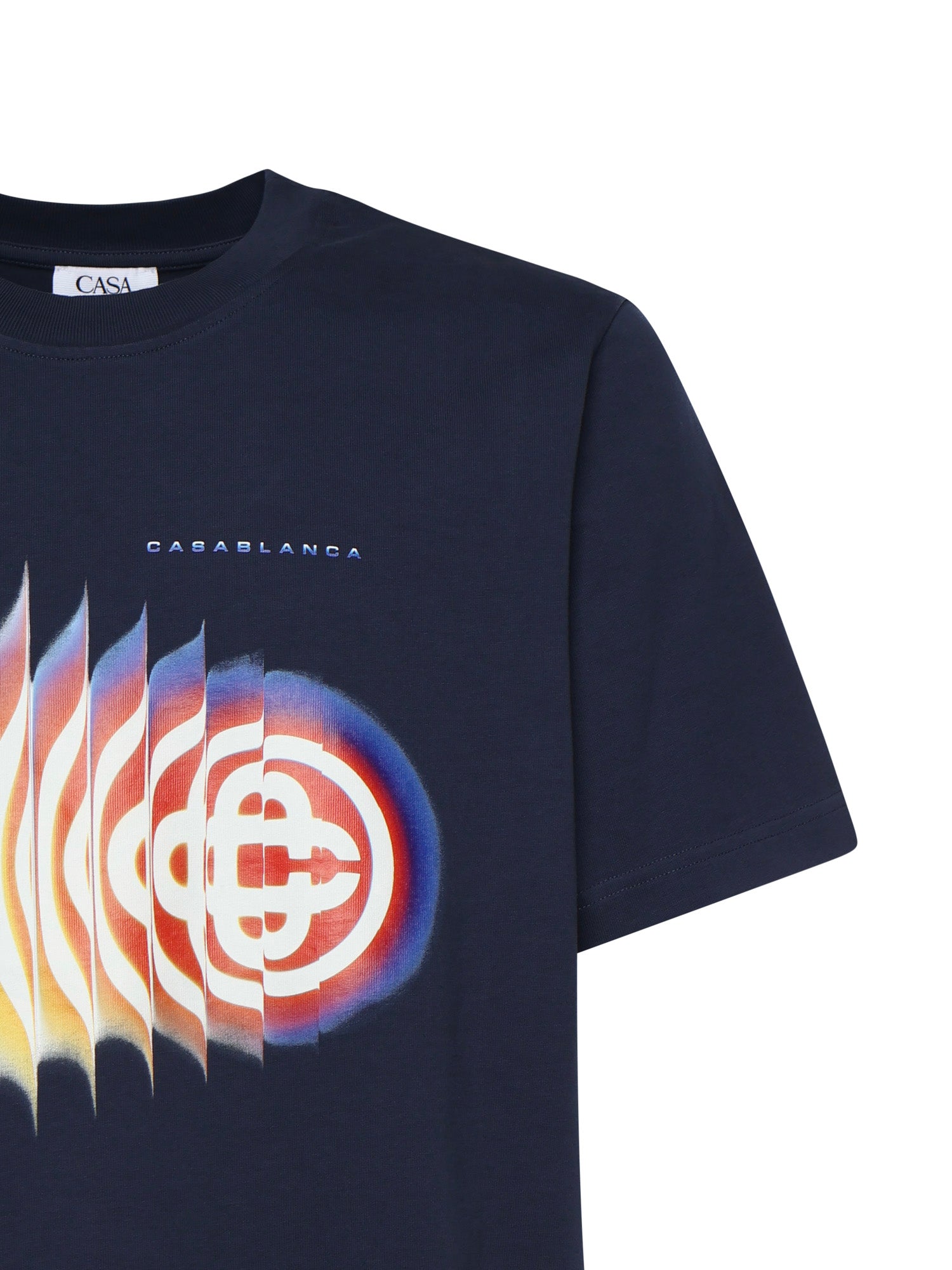 T-shirt in cotone con stampa MSS26JTS001 16 CASABLANCA 