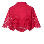 Camicia cropped Storm in cotone 263200 FUCHSIA CHARO RUIZ 