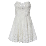 Miniabito Bail in cotone 263601 WHITE CHARO RUIZ 