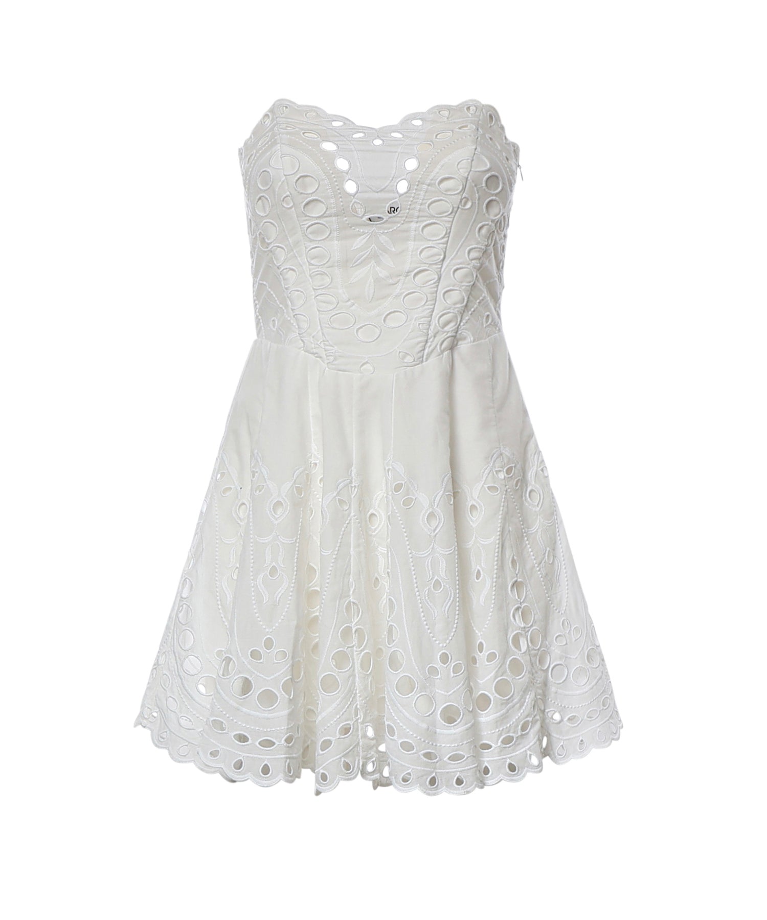Miniabito Bail in cotone 263601 WHITE CHARO RUIZ 