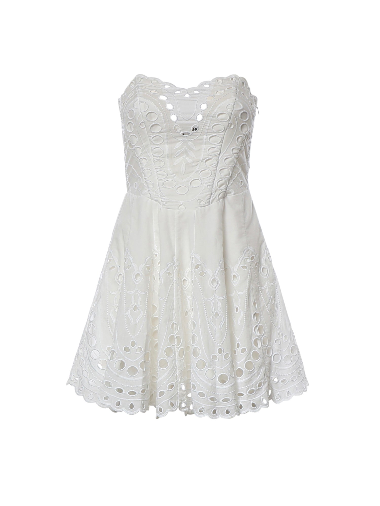 Miniabito Bail in cotone 263601 WHITE CHARO RUIZ 