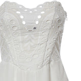 Miniabito Bail in cotone 263601 WHITE CHARO RUIZ 
