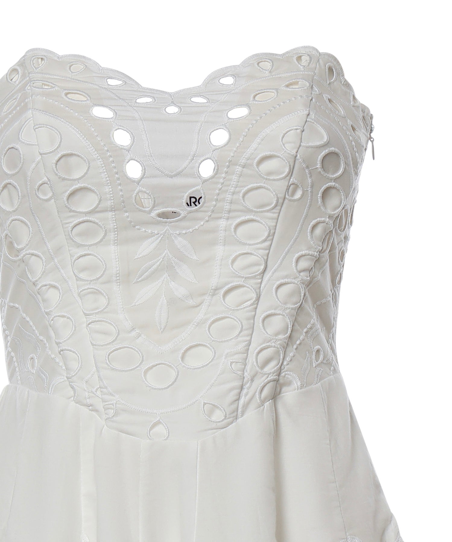 Miniabito Bail in cotone 263601 WHITE CHARO RUIZ 