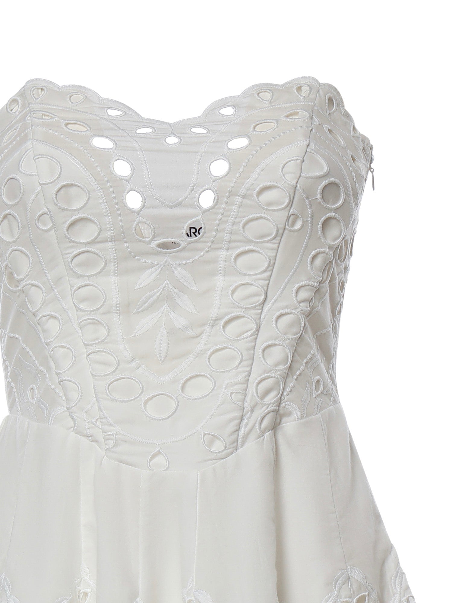 Miniabito Bail in cotone 263601 WHITE CHARO RUIZ 