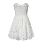 Miniabito Bail in cotone 263601 WHITE CHARO RUIZ 