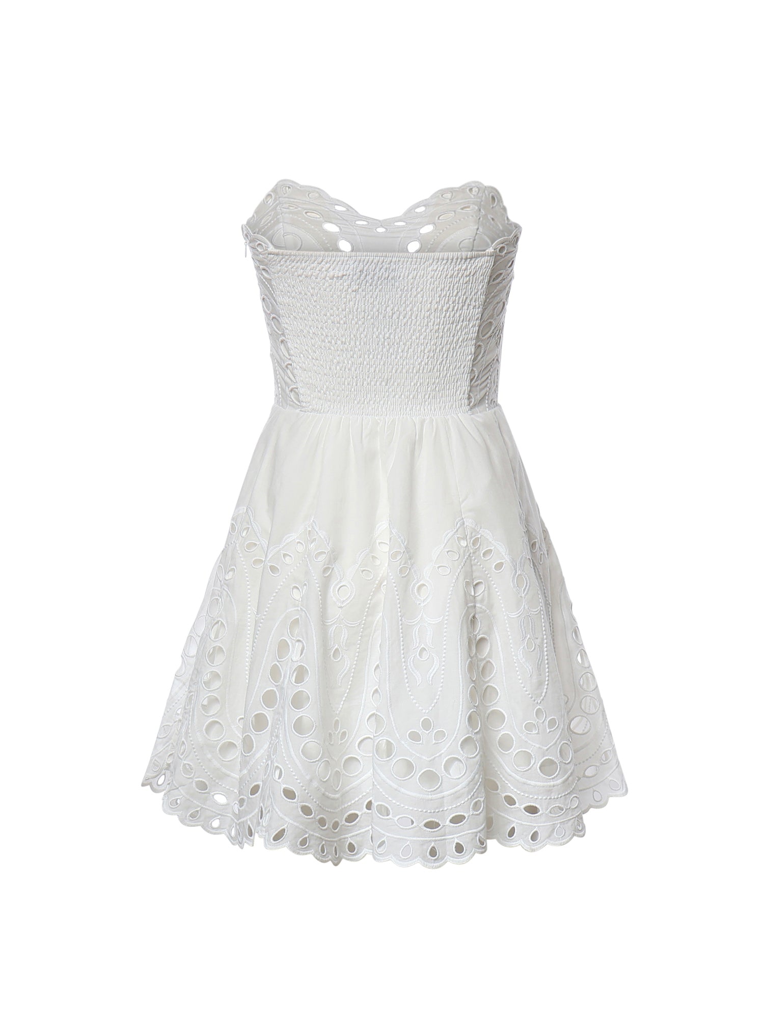 Miniabito Bail in cotone 263601 WHITE CHARO RUIZ 