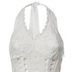 Miniabito Sandlight in cotone 263604 WHITE CHARO RUIZ 