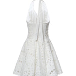 Miniabito Sandlight in cotone 263604 WHITE CHARO RUIZ 