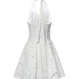 Miniabito Sandlight in cotone 263604 WHITE CHARO RUIZ 