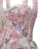 Top Floret in cotone 266101 PINK CHARO RUIZ 