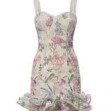 Miniabito Sunil in cotone 266601 CREAM CHARO RUIZ 