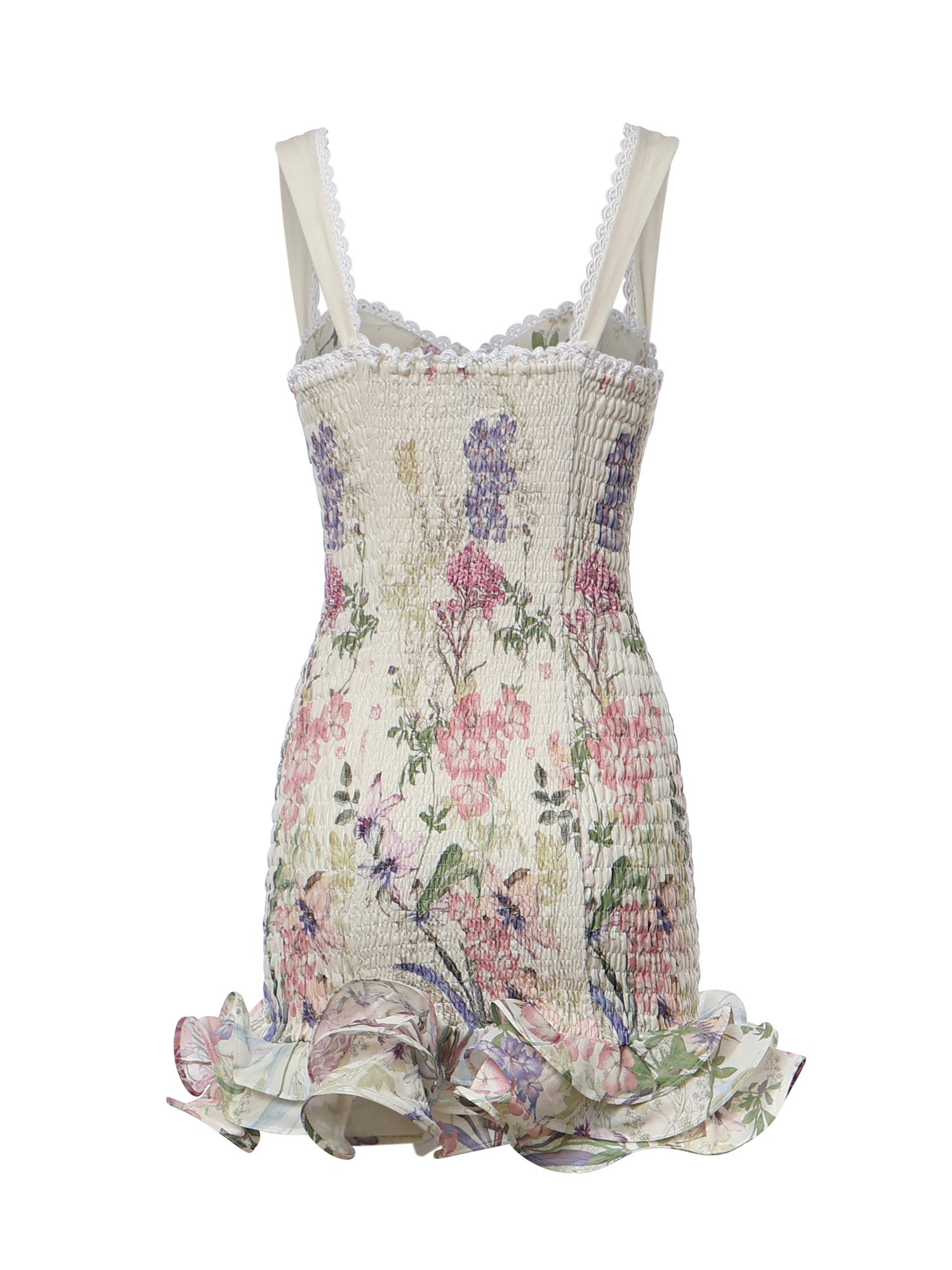 Miniabito Sunil in cotone 266601 CREAM CHARO RUIZ 