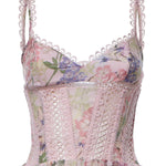 Miniabito Gardenia in cotone 266603 PINK CHARO RUIZ 
