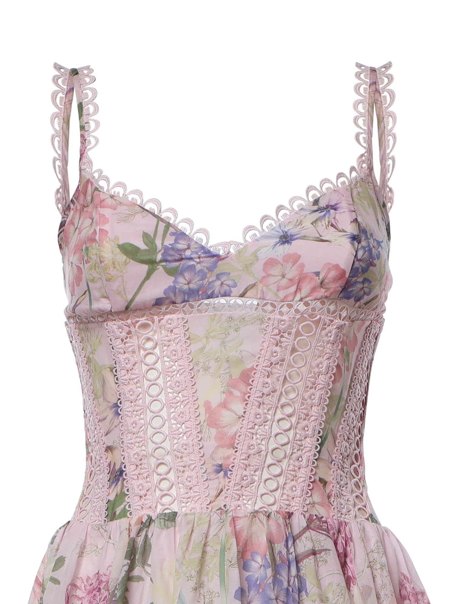 Miniabito Gardenia in cotone 266603 PINK CHARO RUIZ 