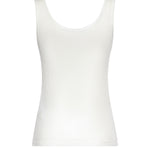 Tank top con logo in jersey CH25SJH12180 101 CHLOÉ 