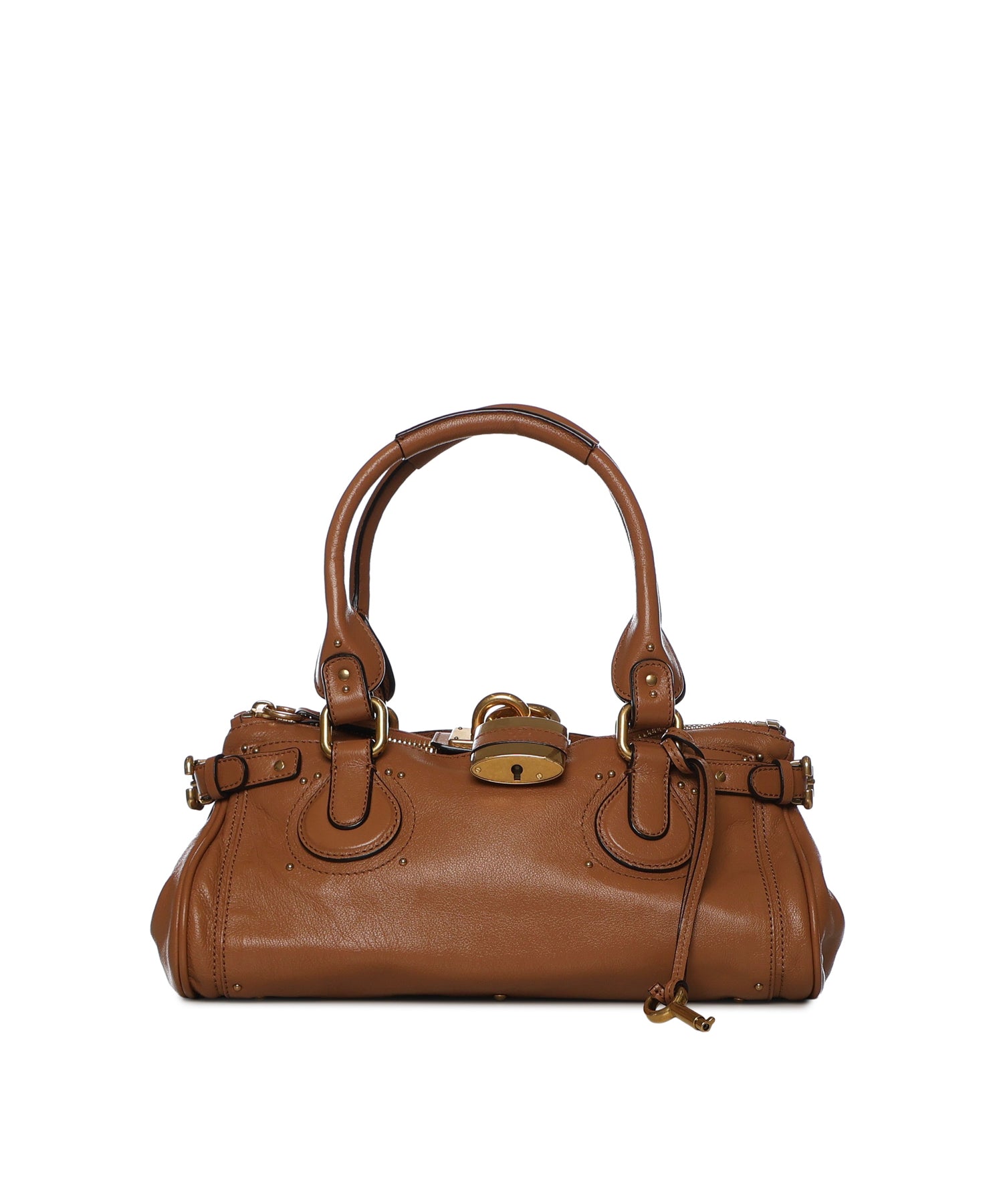 Borsa Paddington in pelle granata CH25WS802P75 209 CHLOÉ 