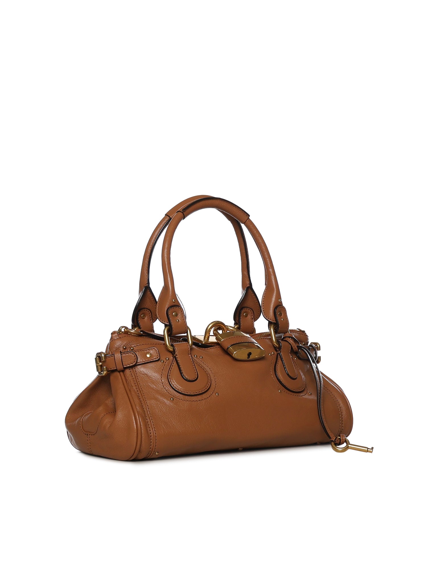 Borsa Paddington in pelle granata CH25WS802P75 209 CHLOÉ 