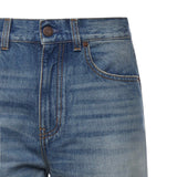 Jeans cropped in denim CH26SDP43252 40R CHLOÉ 