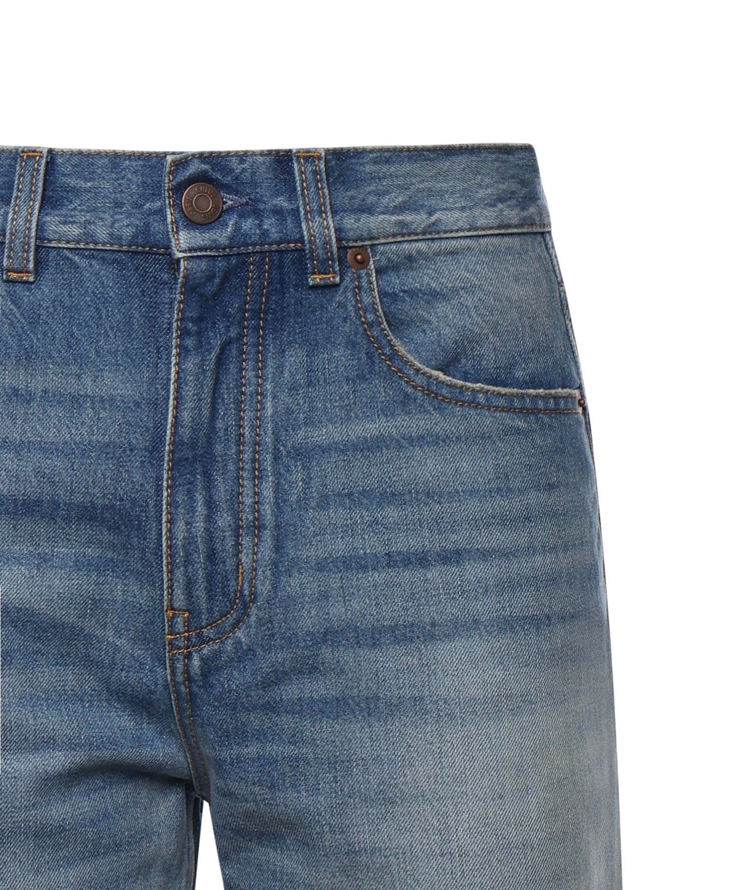 Jeans cropped in denim CH26SDP43252 40R CHLOÉ 