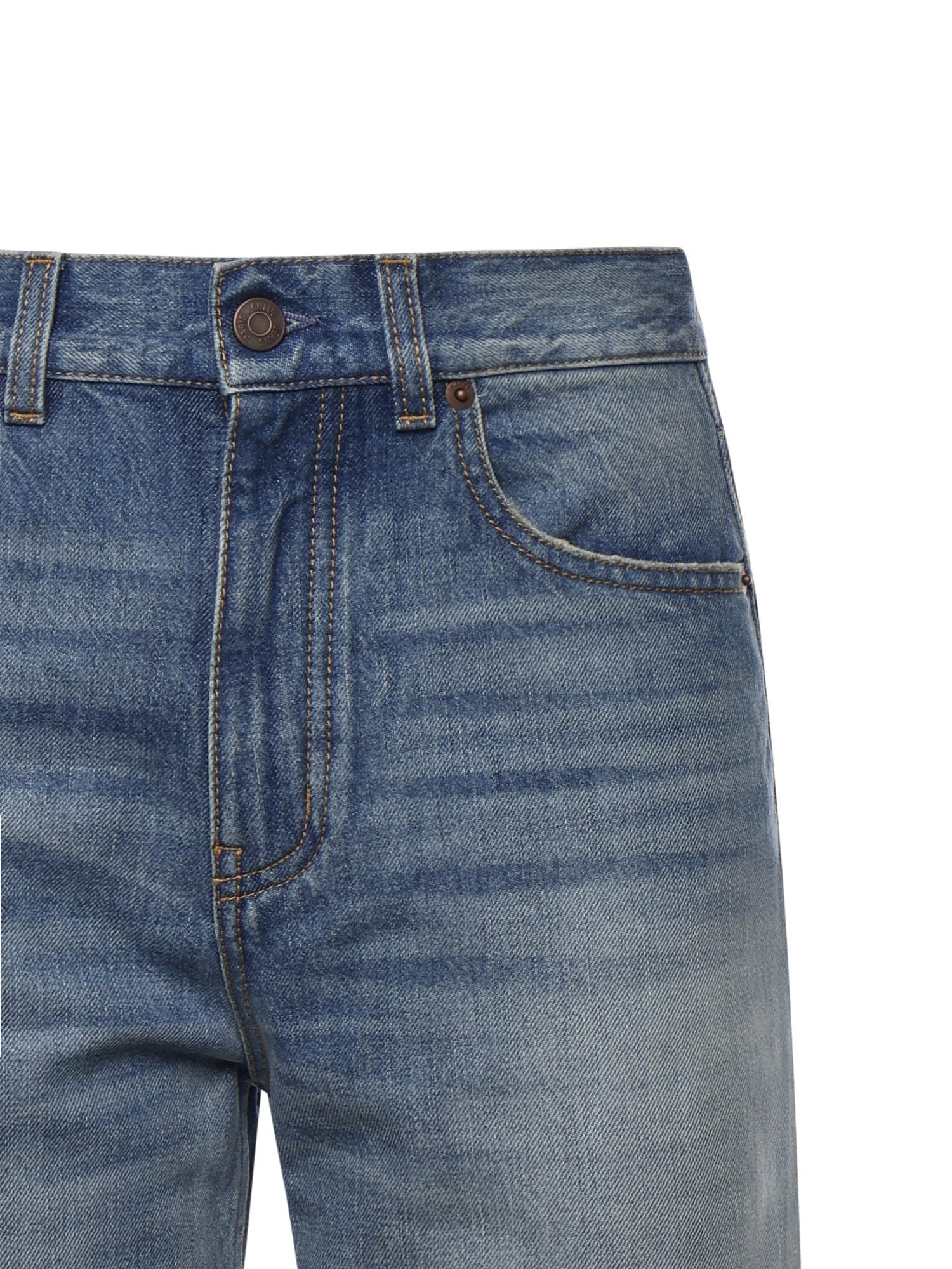 Jeans cropped in denim CH26SDP43252 40R CHLOÉ 