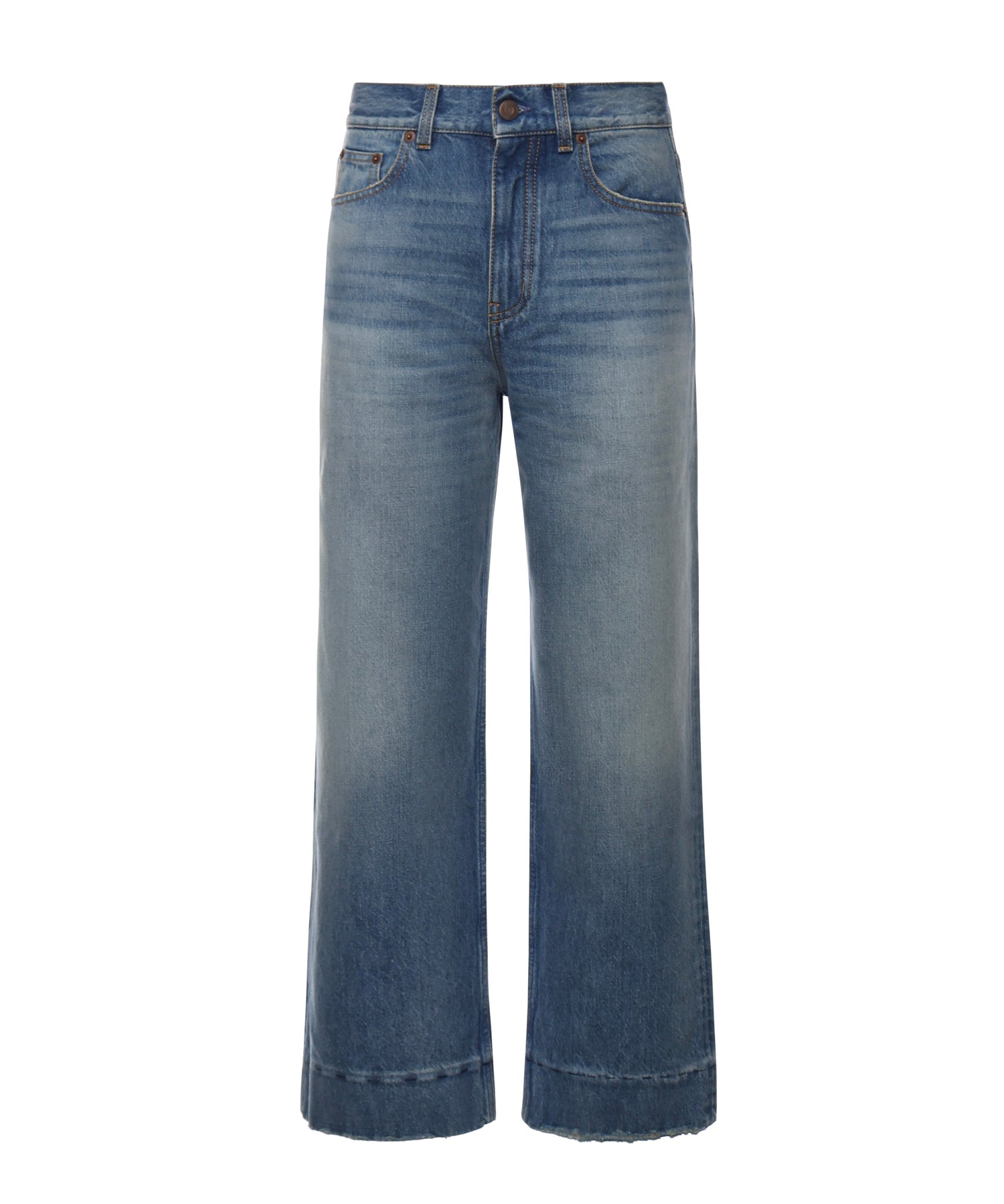 Jeans cropped in denim CH26SDP43252 40R CHLOÉ 