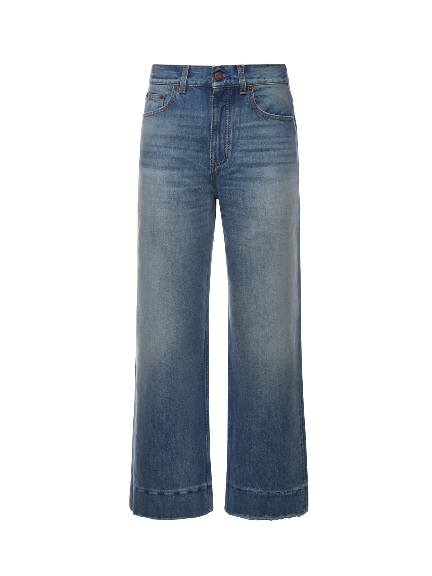 Jeans cropped in denim CH26SDP43252 40R CHLOÉ 