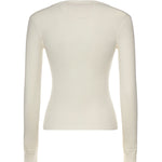 Camicia Henley in jersey di cotone CH26SJH29185 107 CHLOÉ 