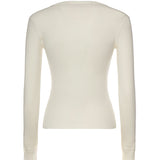 Camicia Henley in jersey di cotone CH26SJH29185 107 CHLOÉ 