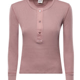 Camicia Henley in jersey di cotone CH26SJH30185 50C CHLOÉ 