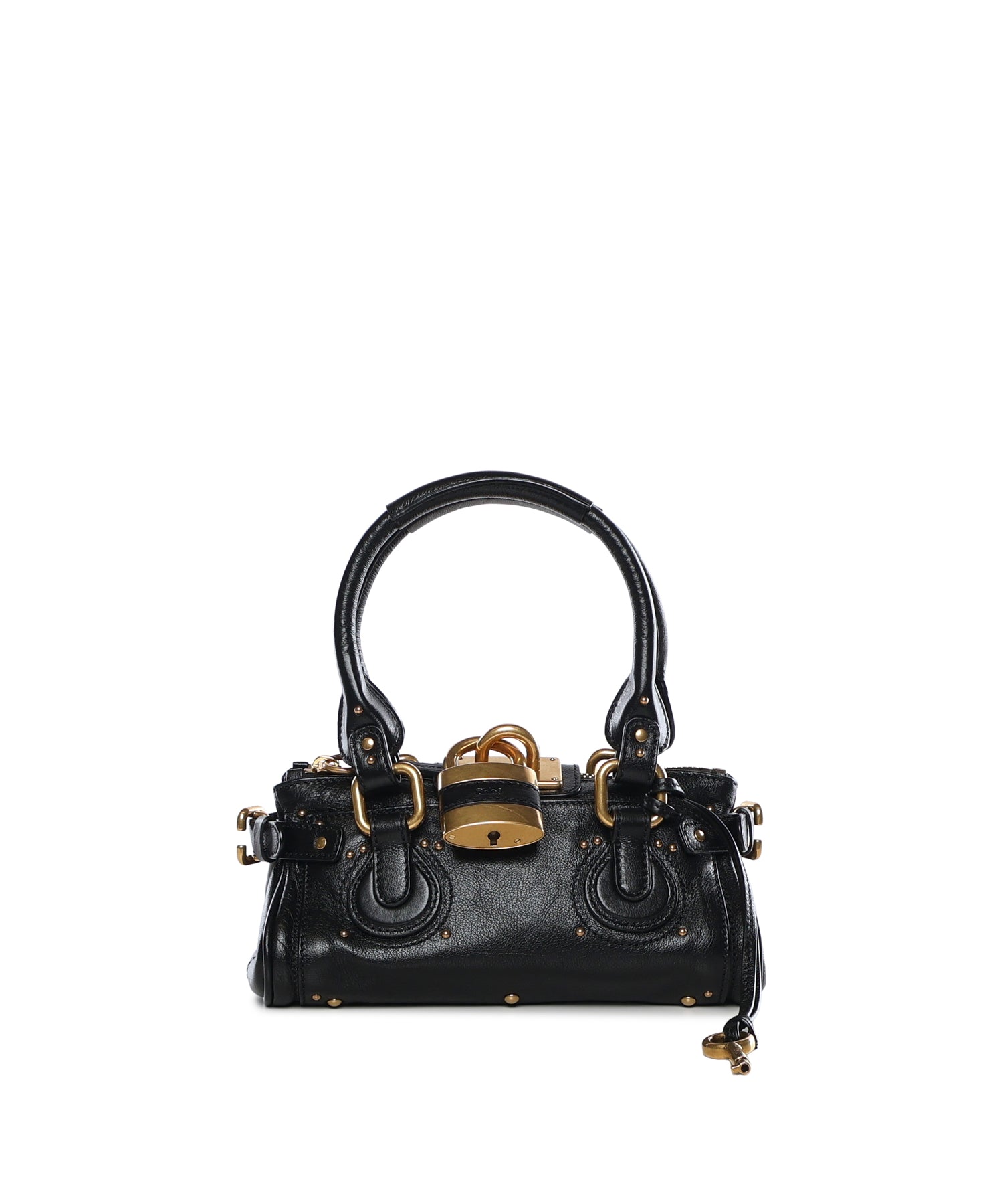 Borsa Paddington piccola in pelle granata CH26SS805P75 001 CHLOÉ 