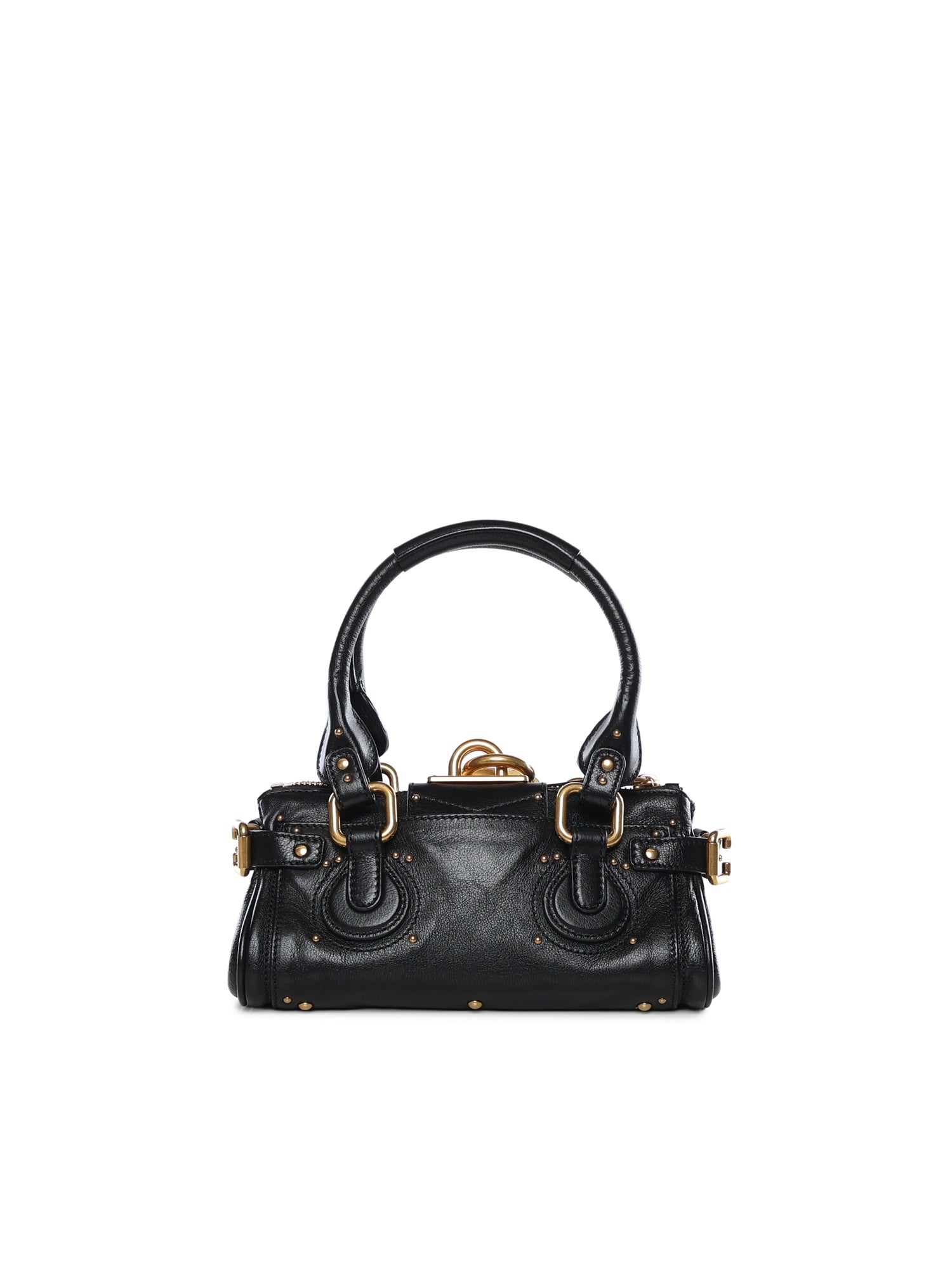 Borsa Paddington piccola in pelle granata CH26SS805P75 001 CHLOÉ 