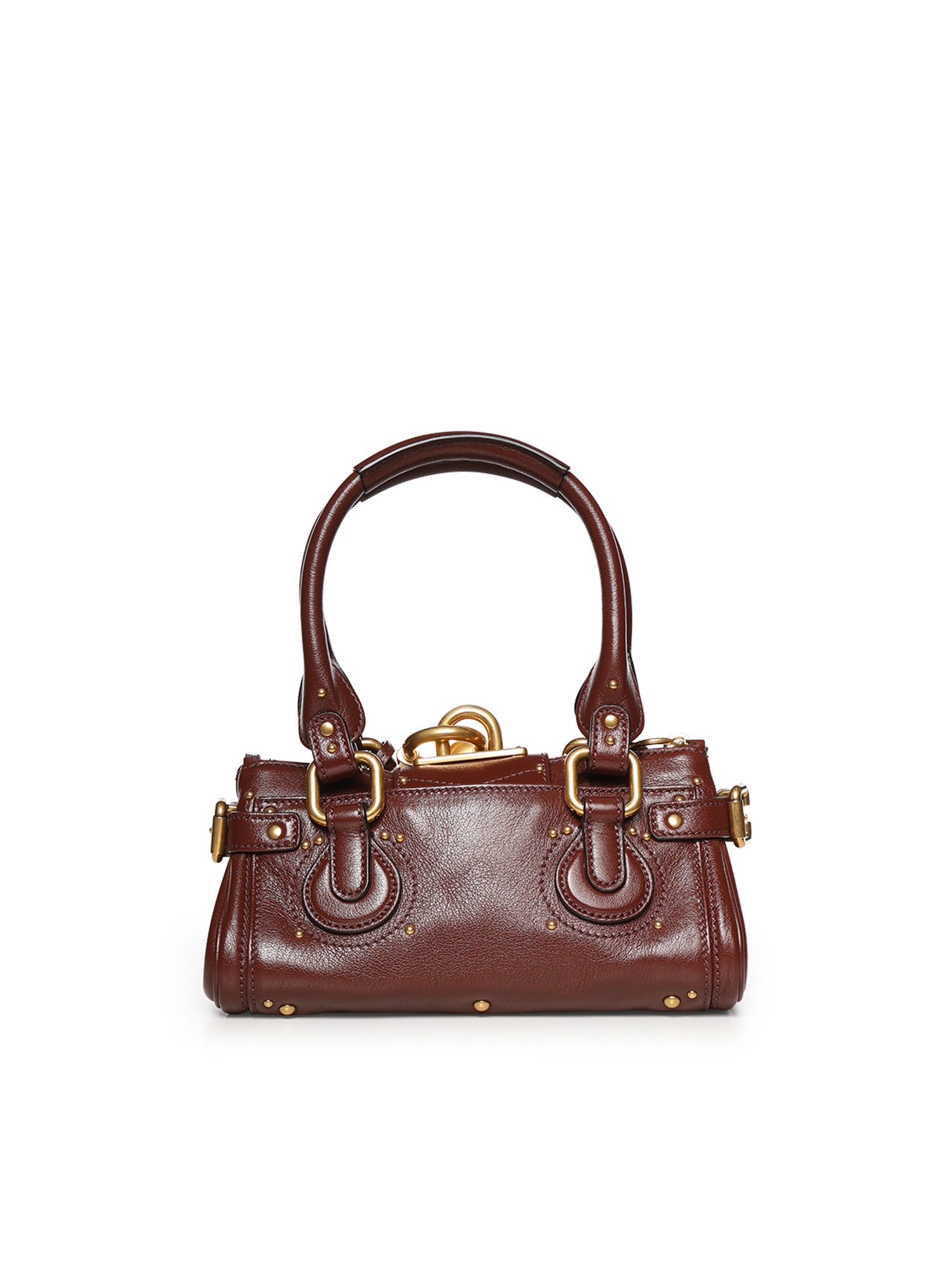 Borsa Paddington piccola in pelle granata CH26SS805P75 27M CHLOÉ 
