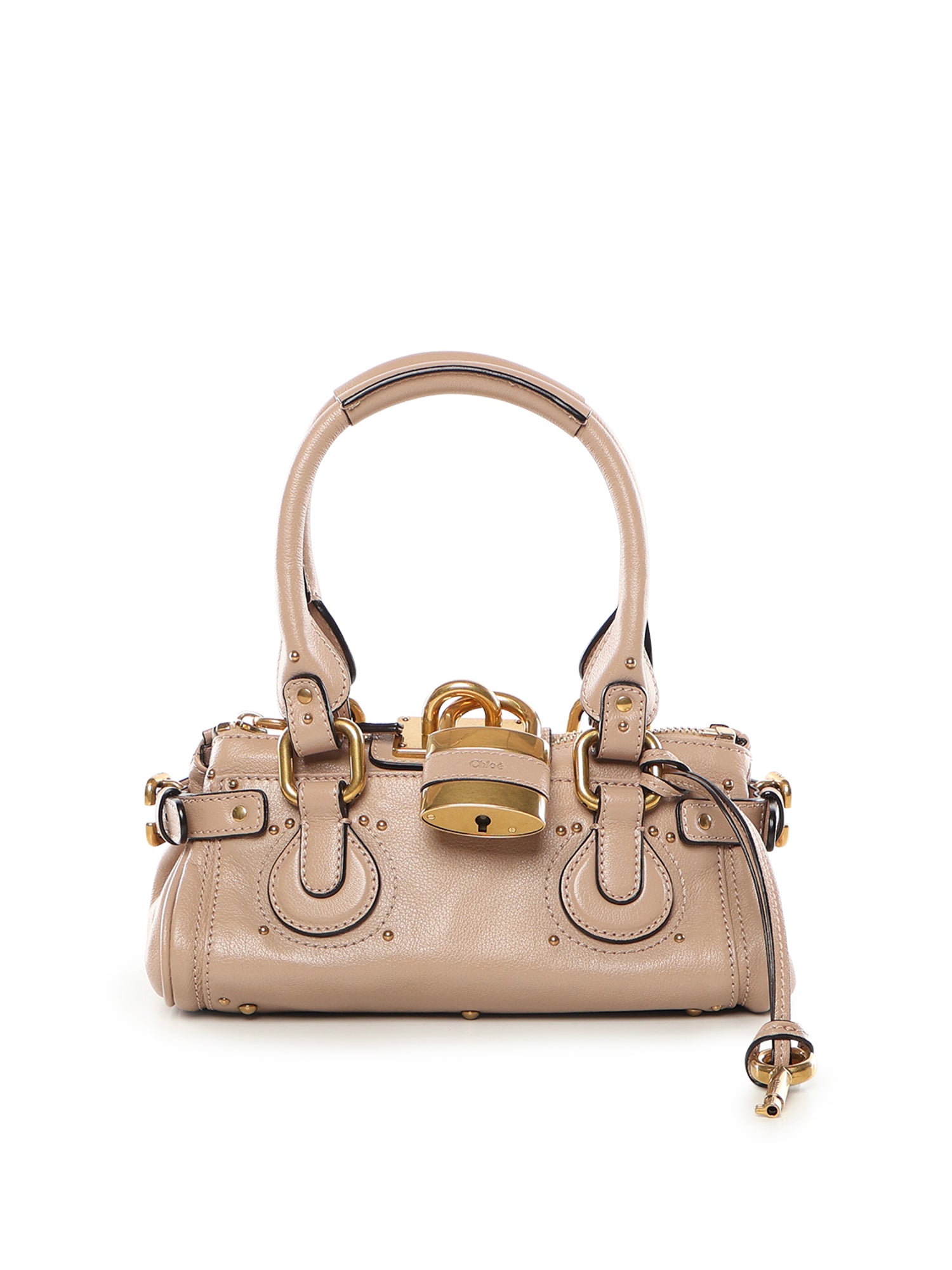 Borsa Paddington piccola in pelle granata CH26SS805P75 6I4 CHLOÉ 