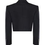 Giacca Spencer corta a righe CH26SVE76065 001 CHLOÉ 