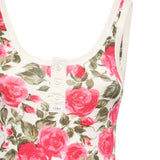 Canotta Henley in jersey di cotone CH26UJH58909 91Y CHLOÉ 