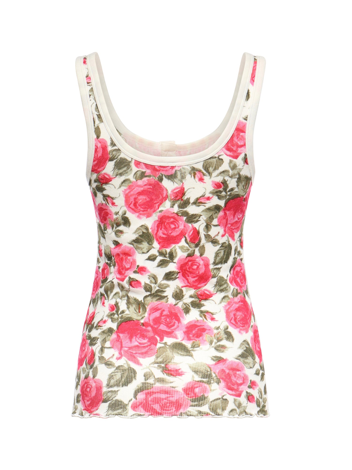 Canotta Henley in jersey di cotone CH26UJH58909 91Y CHLOÉ 