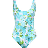 Costume da bagno intero con stampa fiori acquatici CH26UMB23342 91J CHLOÉ 
