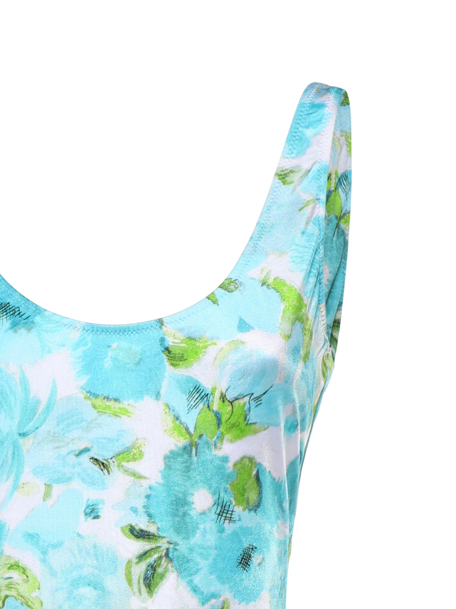 Costume da bagno intero con stampa fiori acquatici CH26UMB23342 91J CHLOÉ 