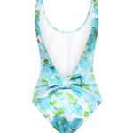 Costume da bagno intero con stampa fiori acquatici CH26UMB23342 91J CHLOÉ 