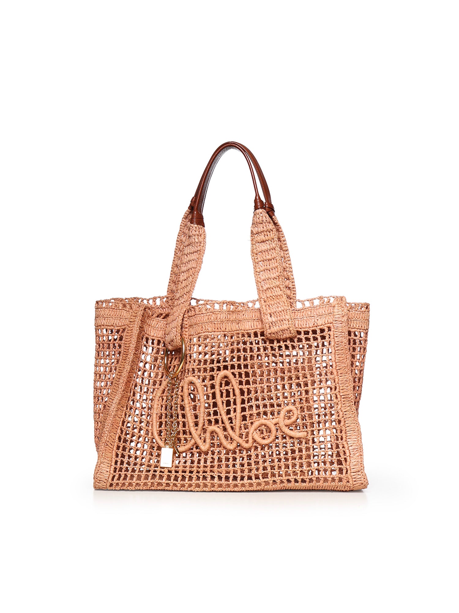 Shopping East-West Summer Banana in rafia<BR/> CH26US904P08 24M CHLOÉ 
