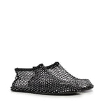 Ballerina Minette in mesh con cristalli 22049013 BLACK CHRISTOPHER ESBER 